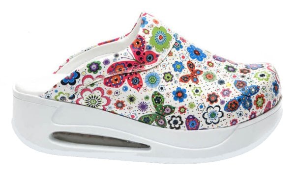 Kelebek Desenli Sabo Air Max Hava Tabanlı Beyaz