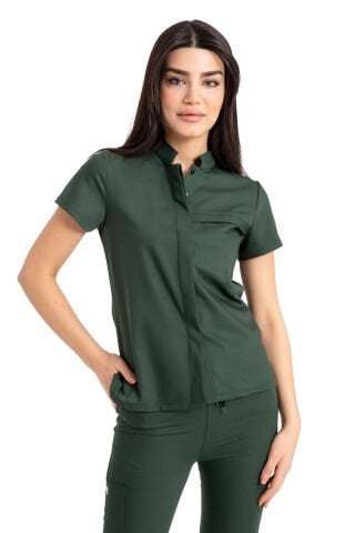 Dr Kt model likralı pamuklu kadın tek üst özel dikim