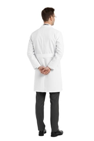 Labor Erkek Öğretmen Önlüğü / Beyaz Uzun Boy Ceket Yaka / EP-01 Model