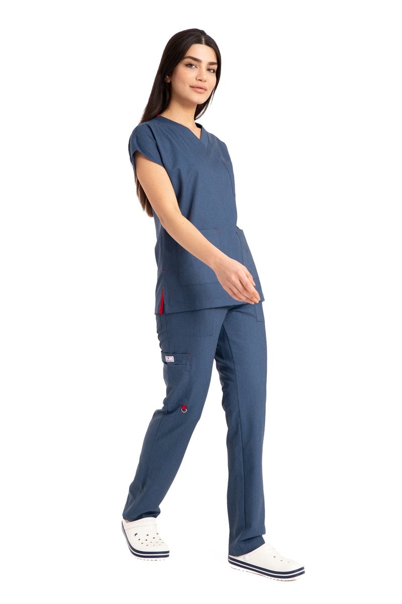 Dr.Jeans Kot Likralı Kumaş Bayan Cerrahi Nöbet Takımı