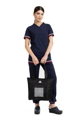 Laborbag siyah çanta unisex nöbet çantası