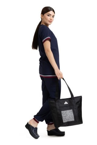 Laborbag siyah çanta unisex nöbet çantası