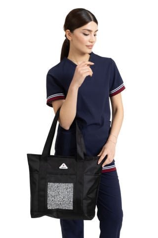 Laborbag siyah çanta unisex nöbet çantası