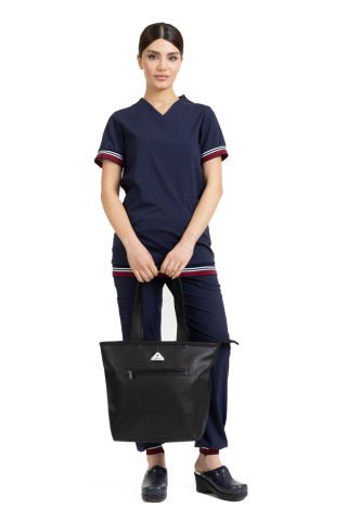 Dr Bag Siyah Çanta Kadın ve Erkekler İçin