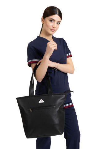 Dr Bag Siyah Çanta Kadın ve Erkekler İçin