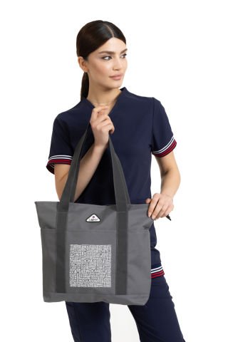 Laborbag antrasit çanta unisex nöbet çantası