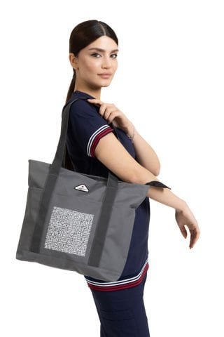 Laborbag antrasit çanta unisex nöbet çantası