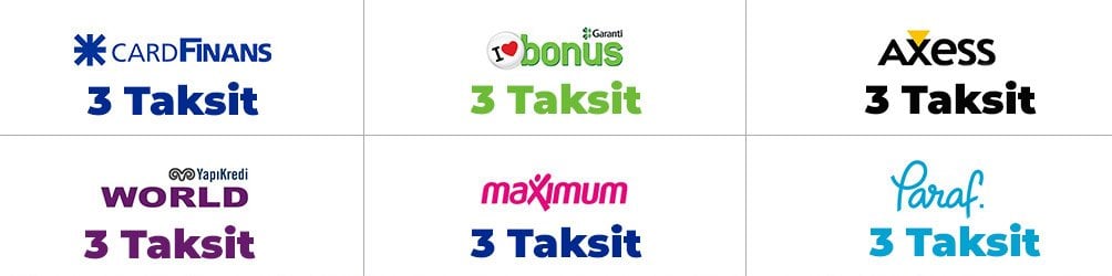 Peşin Fiyatına 3 Taksit