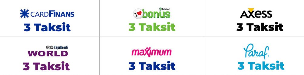 Peşin Fiyatına 3 Taksit