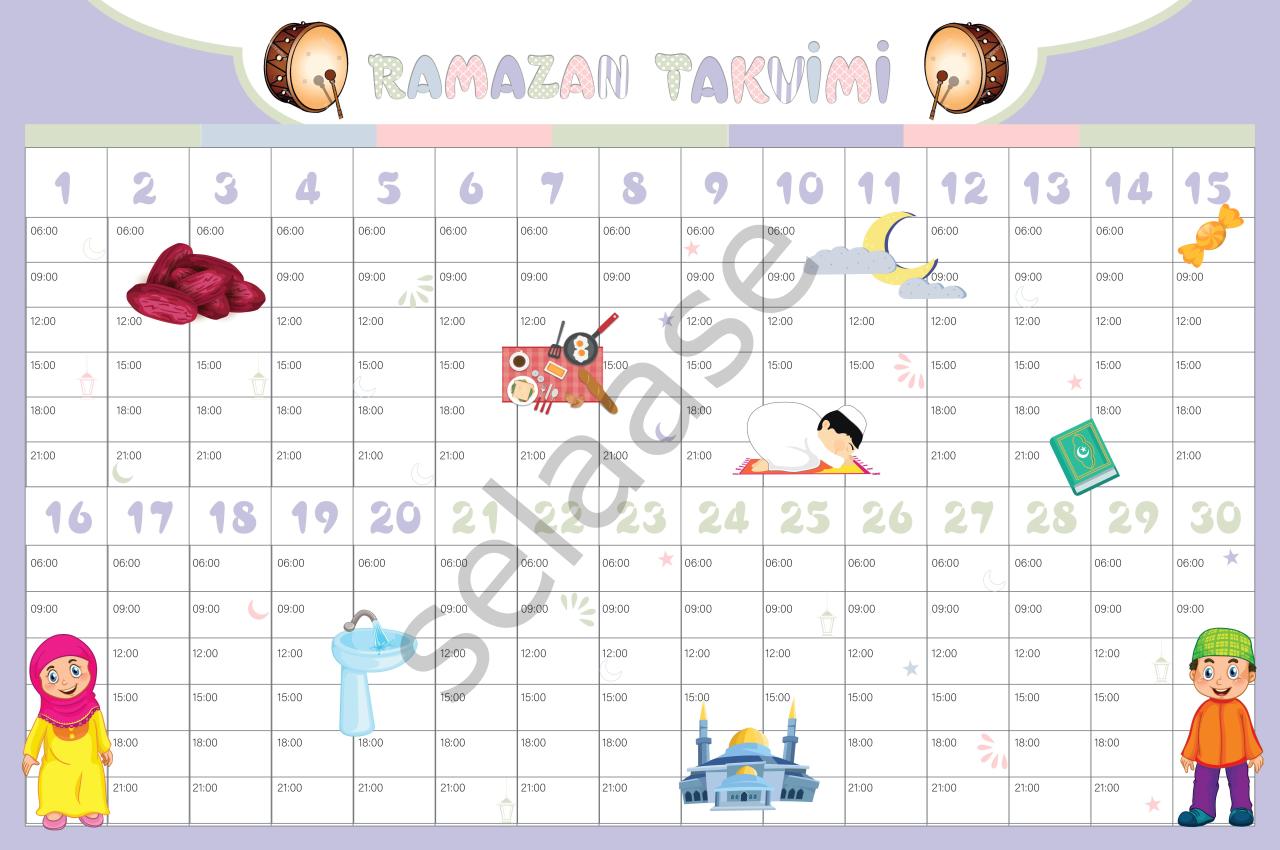 RAMAZAN TAKVİMİ Soft