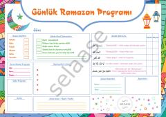 RAMAZAN AYI GÜNLÜĞÜ