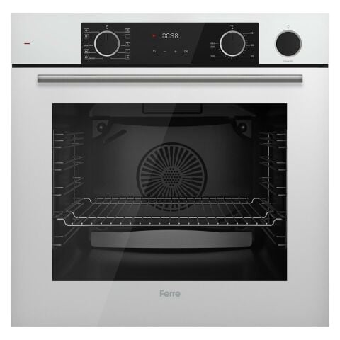 Ferre STEAMART SS Serisi Beyaz Set (SS206 + XE64CB +D087 ) - Kare Emaye Izgara