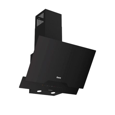 FERRE D063-SA  SILENTART SERİSİ SESSİZ DC INVERTÖR MOTORLU 60 CM SİYAH DAVLUMBAZ-450M3