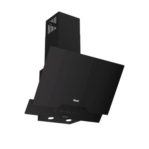 Ferre FRYART-SILENTART Serisi Siyah Set (SS205 + QEP63CS +D063-SA ) - Emaye Izgara