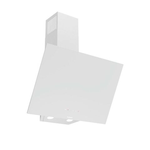 Ferre STEAMART-FRYART-SILENTART Serisi Beyaz Set (SS036 + QBL63CB +D078-SA ) - Emaye Izgara - 75 Cm Ocak