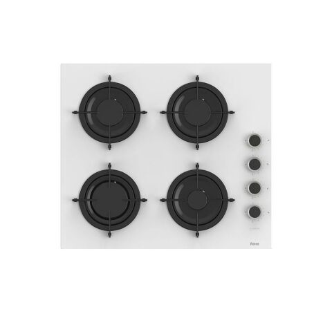 Ferre STEAMART-FRYART-SILENTART Serisi Beyaz Set (CS206-FA + QEP64CB +D078-SA ) - Emaye Izgara
