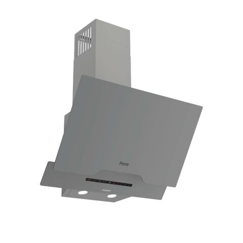 Ferre FLOWART-SILENTART Serisi Gri Set (SS208 + QBL63CPR +D065-SA ) - Emaye Izgara