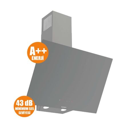 Ferre FRLOWART-SILENTART Serisi Gri Set (SS208 + QBL63CPR +D079-SA ) - Emaye Izgara