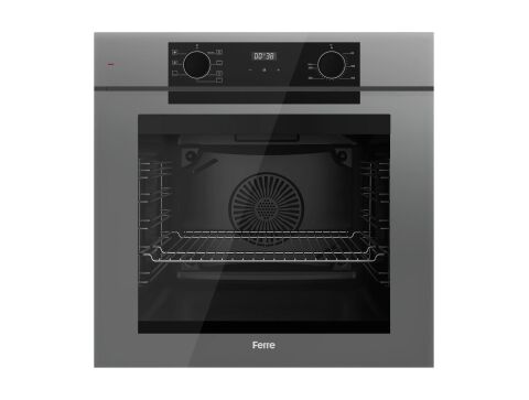 Ferre FRYART-SILENTART Serisi Gri Set (SS208 + QEP63CPR +D065-SA ) - Emaye Izgara