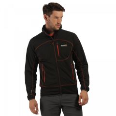 Regatta Diego II Erkek Softshell Ceket-SİYAH