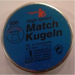 H&N MATCH  KUGELN 4.5 CAL HAVALI TABANCA SAÇMASI