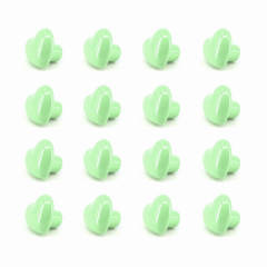 16 ADET  Mint Yeşili Renk Bombeli Kalp Kulp Modeli