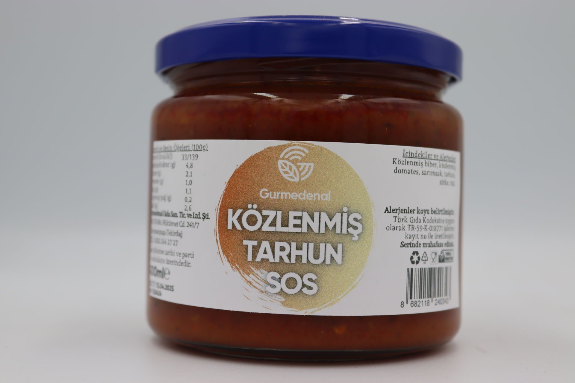 Közlenmiş Tarhun Sos 300ml