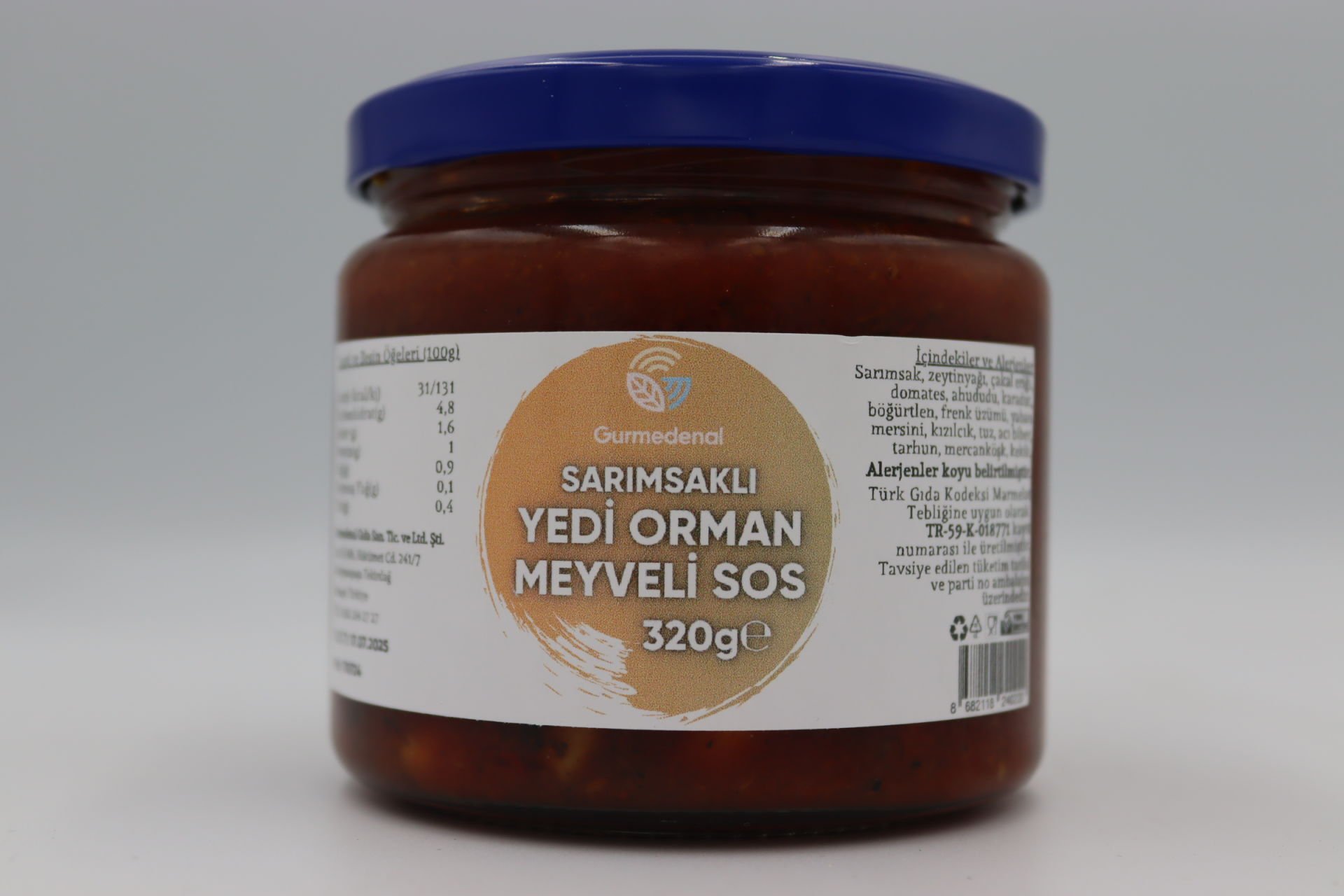 Yedi Orman Meyveli Sarımsaklı Sos 320g