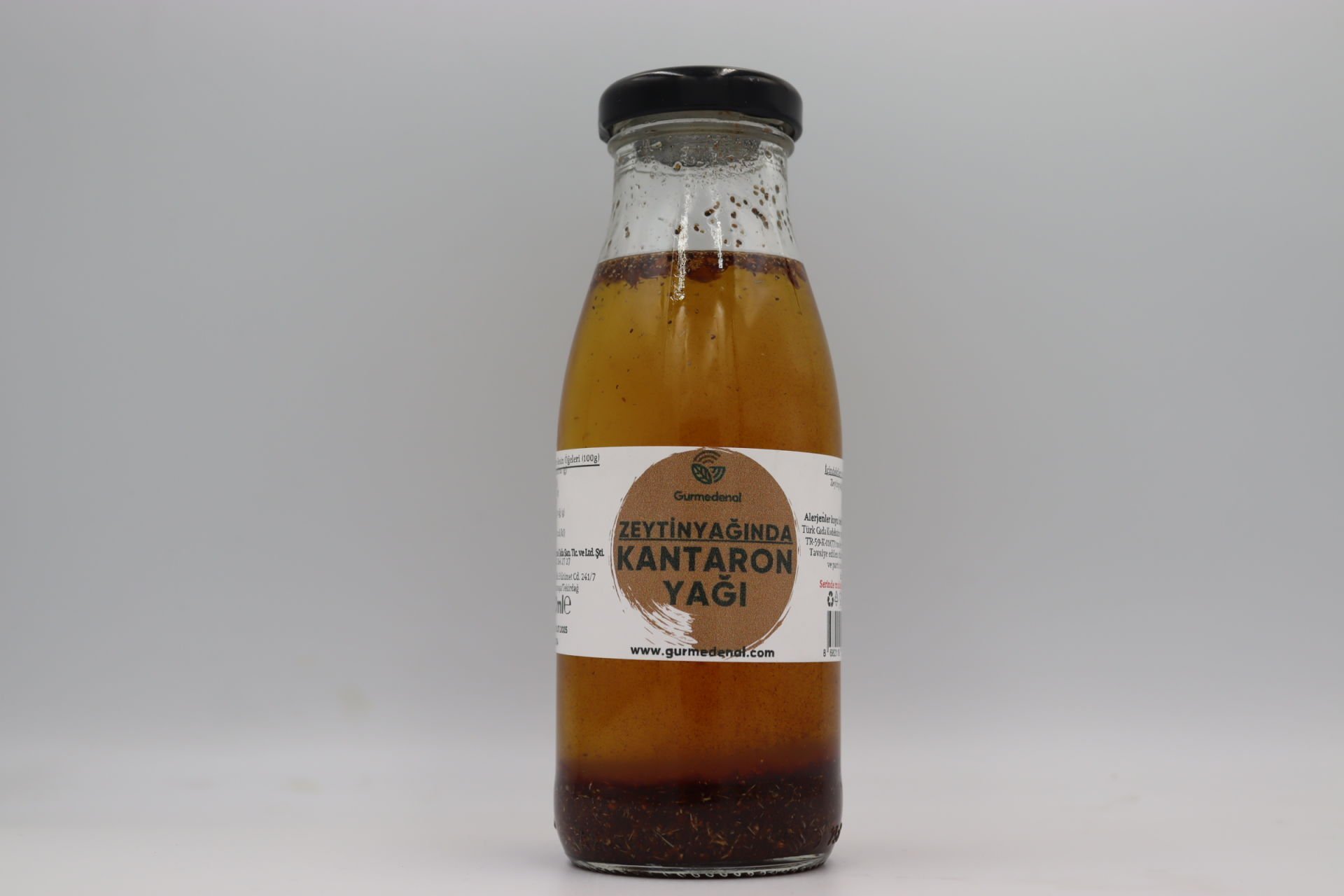 Kantaron Yağı 250 ml (Zeytinyağında)