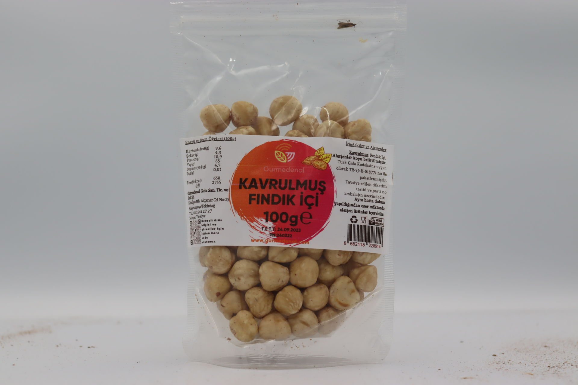 Kavrulmuş Fındık İçi 100g