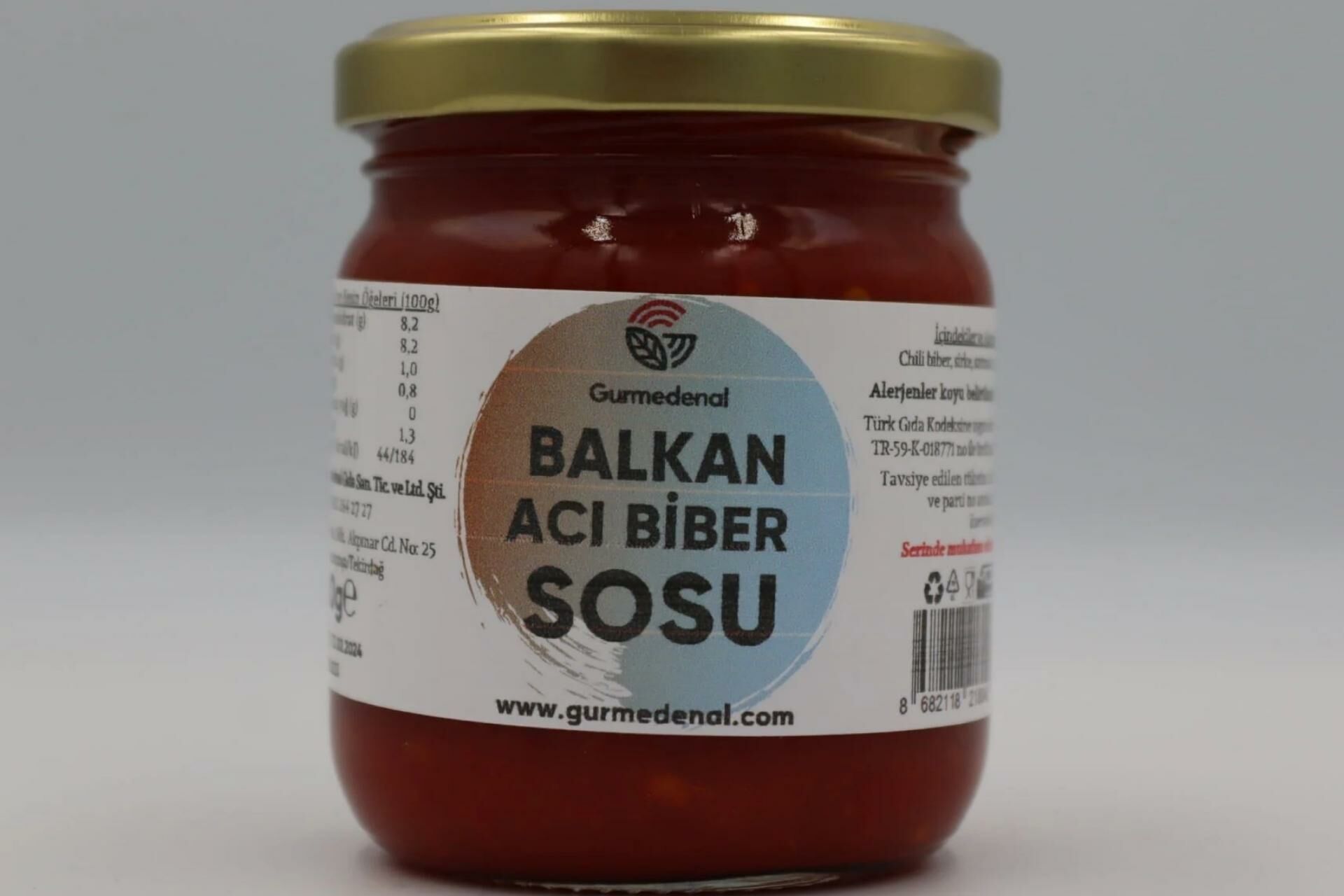 Balkan Acı Biber Sosu 180g