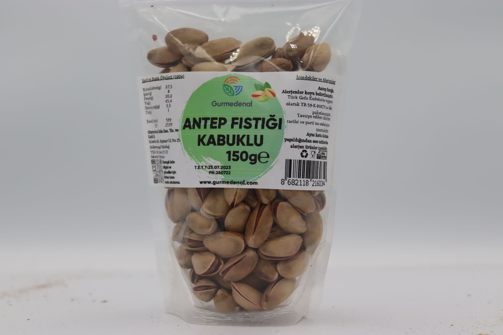 Antep Fıstığı (Kabuklu)150g