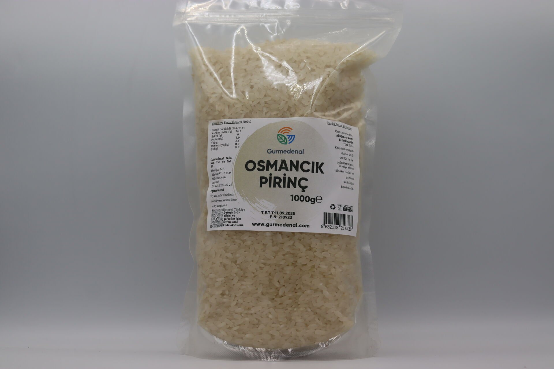 Osmancık Pirinç 1000g