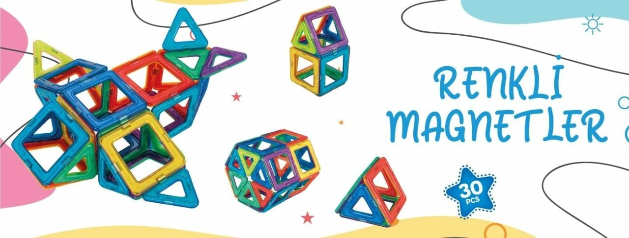 Çocukların Hayal Gücünü Renkli Magnetlerle Zenginleştirin!
