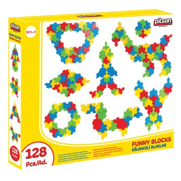 Eğlenceli Bloklar (128 Parça)