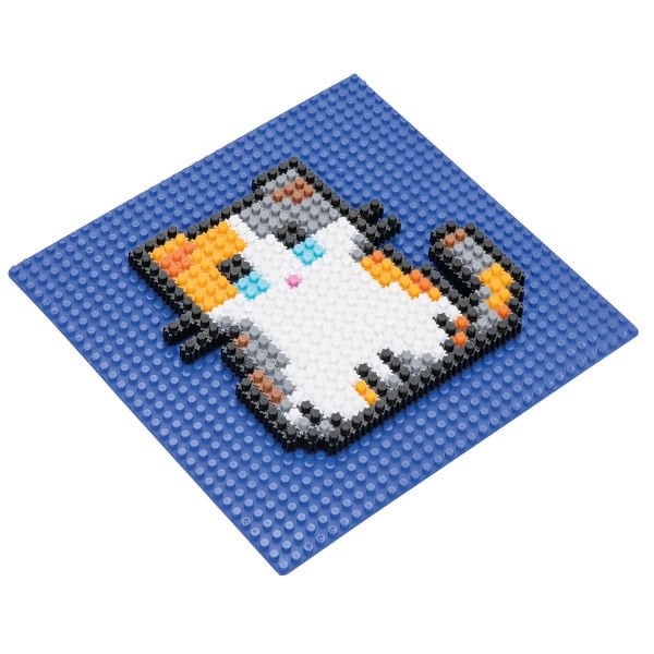 Pixel 3D Bloklar Tablalı (513 Parça)