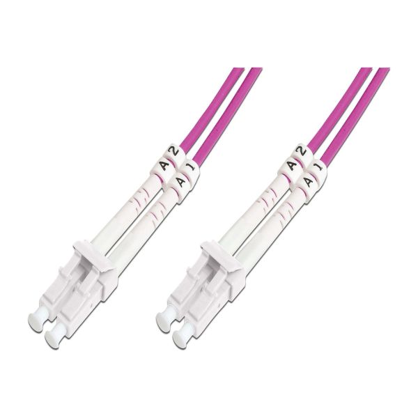 LC - LC FIBER PATCH KABLO MM OM4 15 MT  Multimode, Duplex, 50/125, OM4, LSZH