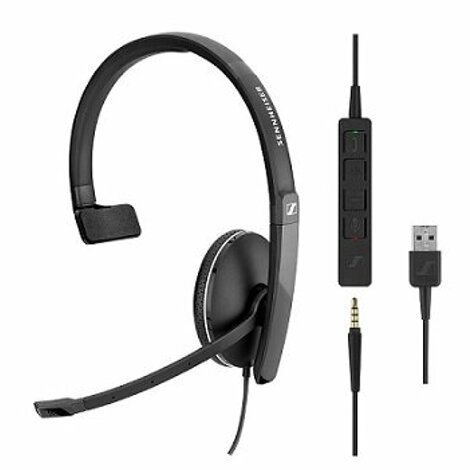 Sennheiser SC 135 USB CTRL Tek Taraflı USB Kablolu UC Kulaklığı