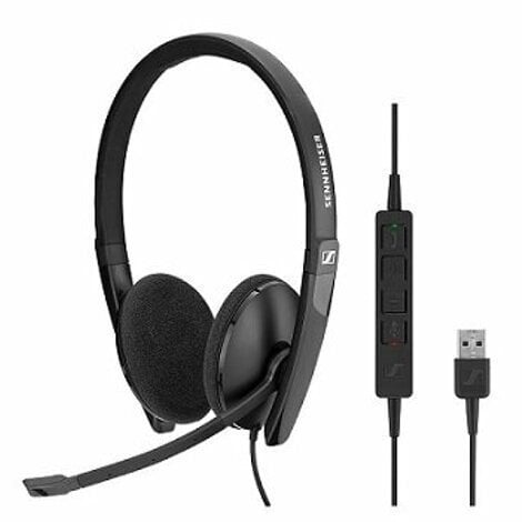 Sennheiser SC 160 USB CTRL Çift Taraflı USB Kablolu UC Kulaklığı