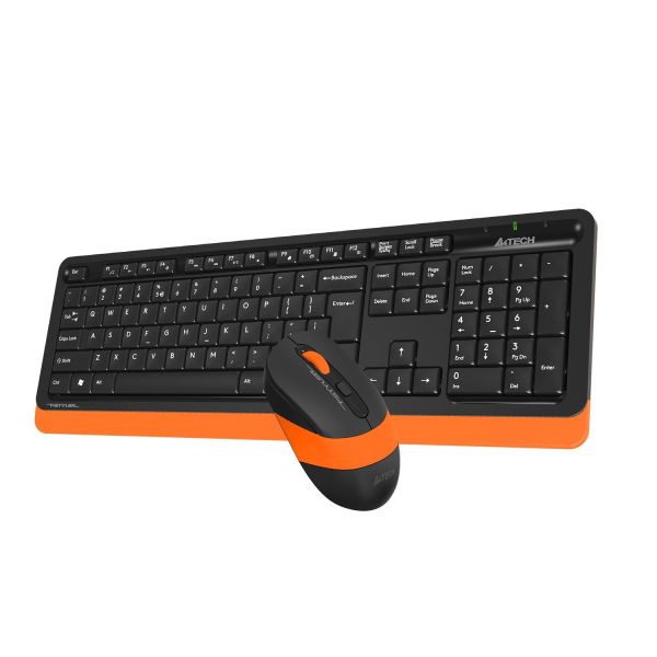 A4 TECH FG1010 KABLOSUZ STANDART TURUNCU Q KLAVYE+MOUSE