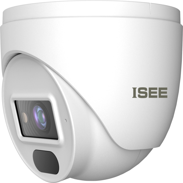 ISEE KAMERA IP ISN-9524S4L DOME, 2MP, 2.8MM, H.265+, 20M IR, DAHİLİ MİKR, VİDEO ANALİZ, PLASTİK+METAL