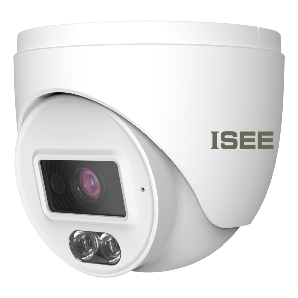 ISEE KAMERA IP ISN-9524C1L DOME, 2MP, 2.8MM, 20M IR, 7/24 FULL COLOR, VİDEO ANALİZ, DAHİLİ MİKR, PLASTİK+METAL KASA