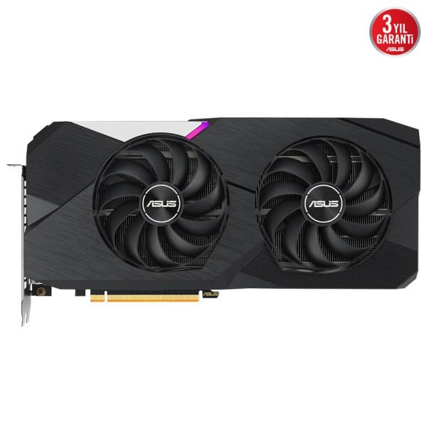 ASUS DUAL-RX6750XT-O12G 12 ГБ GDDR6 192 бит HDMI/3xDP