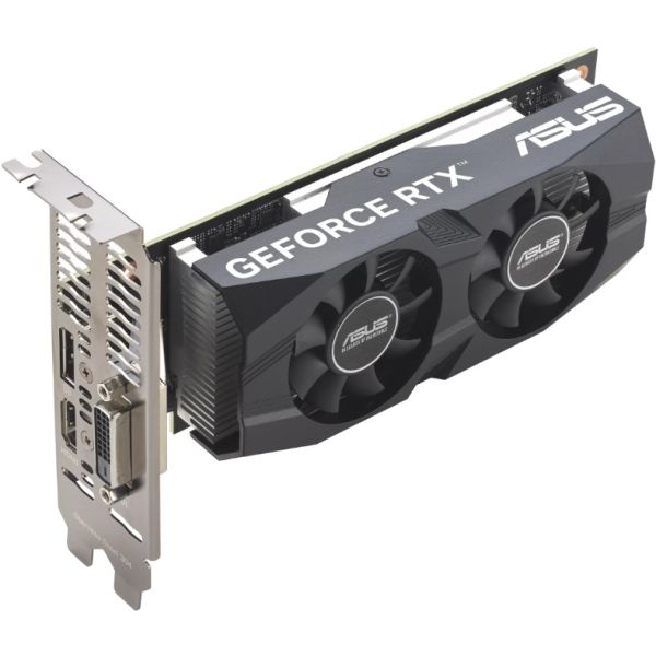 ASUS RTX3050-O6G-LP-BRK RTX3050 8GB GDDR6 128Bit DVI/DP/HDMI PCI-E 4.0