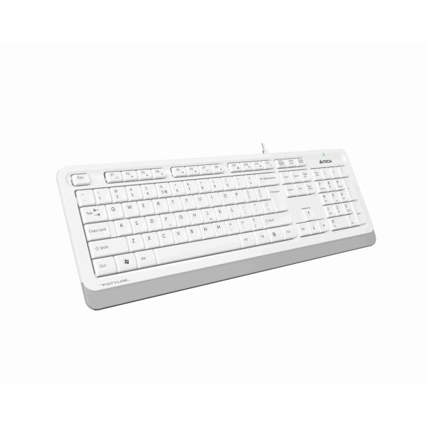 A4 TECH FK10 TR USB MULTIMEDIA WHITE Q KEYBOARD