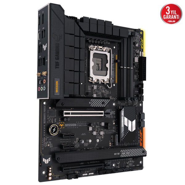 ASUS MB TUF GAMING H770-PRO WIFI Intel H770 LGA1700 4xDDR5 7200MHZ 1xDP 1xHDMI 4xM2 USB3.2 AX WiFi-BT AURA RGB 2.5Gbit LAN ATX 128GB MAX RAM ASUS 5X TUF PROTECTION III