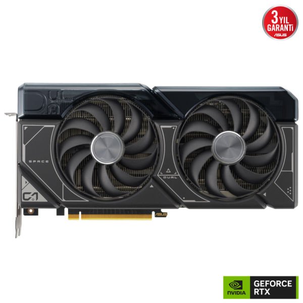 ASUS DUAL-RTX4070S-O12G NVIDIA GEFORCE RTX 4070 SUPER 12GB GDDR6X 192bit 2550MHz OC HDMI 3xDP DLSS3 EKRAN KARTI