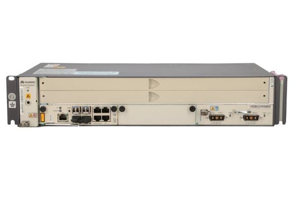 Huawei SmartAX MA5608T GPON OLT, 19 inch 2U height  2 service slots, support EPON, GPON, 10G PON, P2P, xDSL POTS