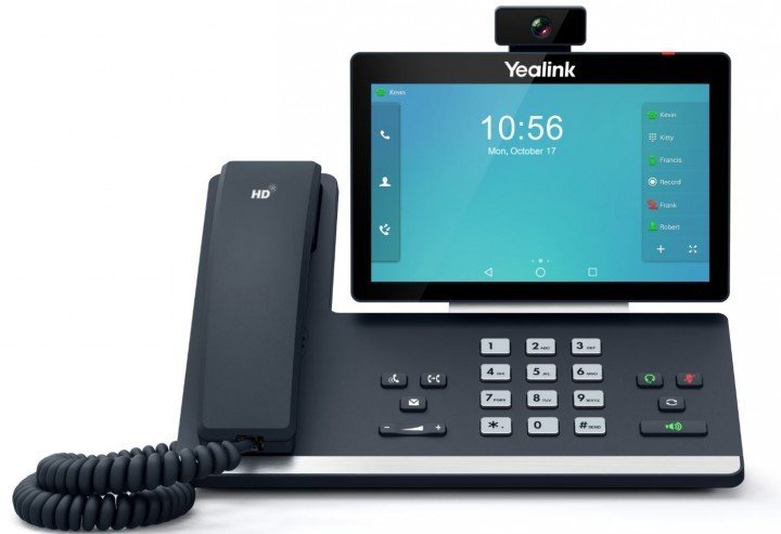 Yealink T58V Android IP Video Phone PoE Supported - Without Adapter