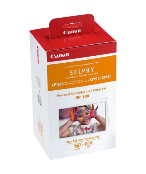 CANON DSC Psize ColorInk/PaperSet RP-108